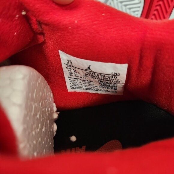 Nike Jordan Air Jordan 4 Retro "Fire Red" sneakers - Size 8.5 - Picture 7 of 7
